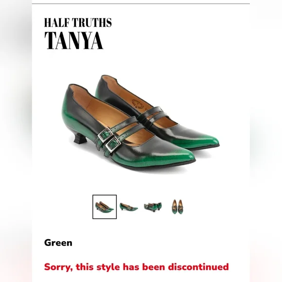 John Fluevog Tanya  kitten heels - Picture 13 of 16